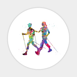 Nordic walking Magnet